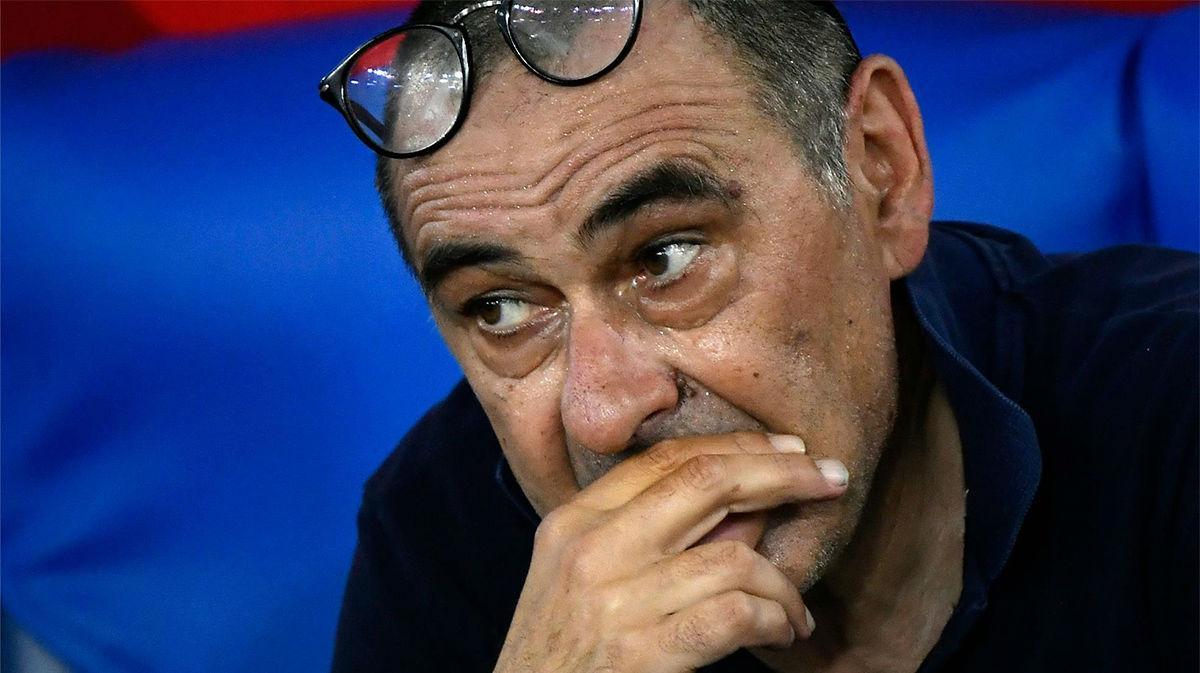 Sarri, sobre la sustitución imprevista de Pjanic: Estaba un poco nervioso