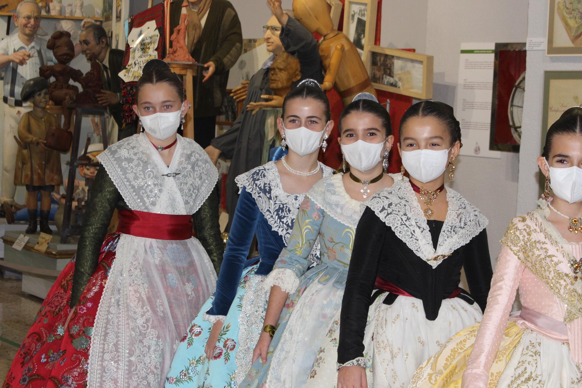 "Clinic" de museo y taller fallero para Carmen, Nerea y las dos cortes