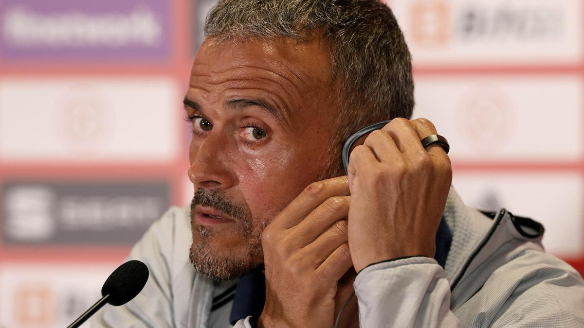 Luis Enrique: “A pesar de que nos valen 2 de los 3 resultados, no vamos a especular”