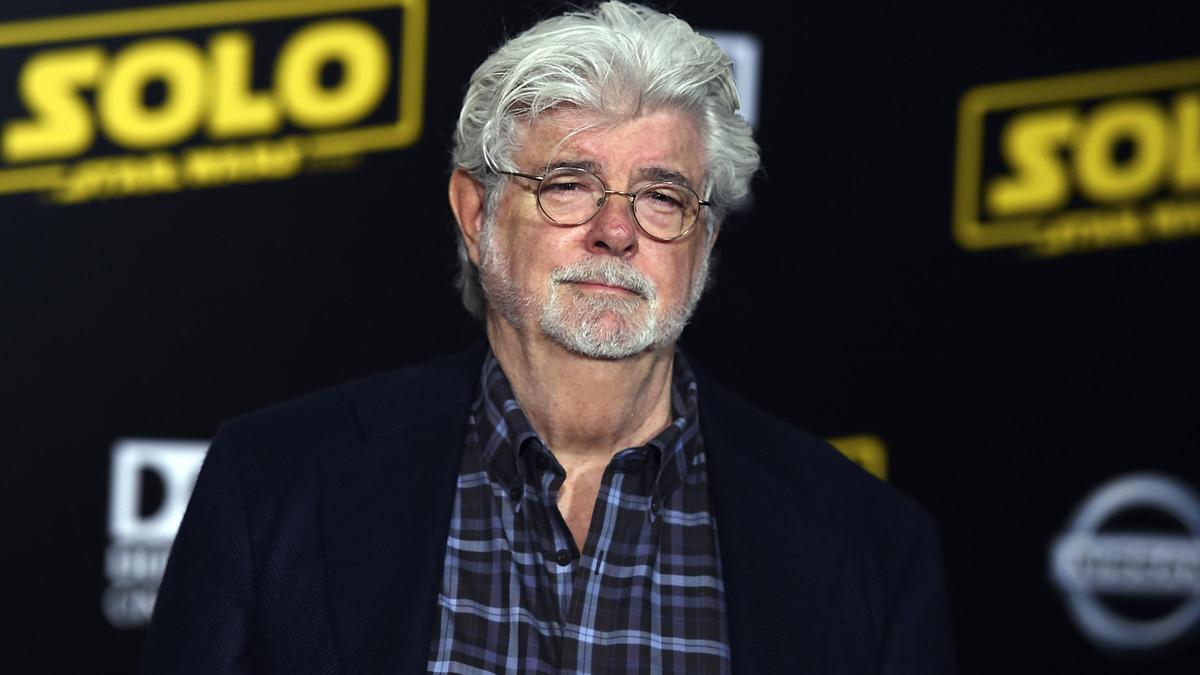 George Lucas, durante la premier de 'Solo' en 2018.