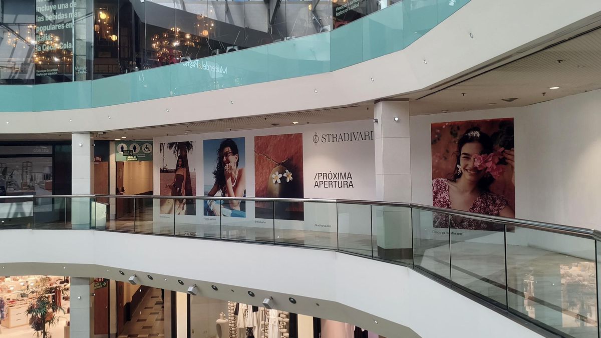 El local del centro comercial Grancasa, situado enfrente de la futura tienda de Primark, que ocupará una de las enseñas del grupo Inditex.