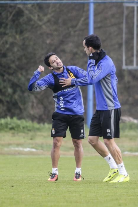 Entrenamiento del Real Oviedo