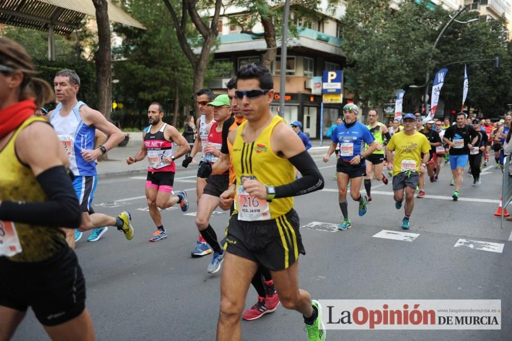 Murcia Maratón. Salida