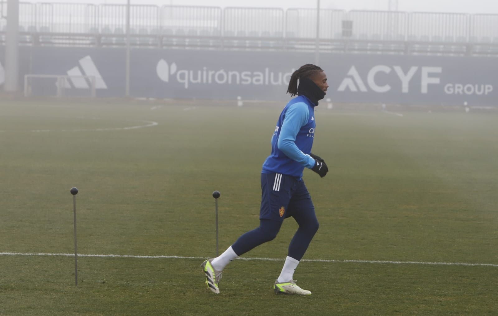 Así ha sido el primer entrenamiento del Real Zaragoza tras las vacaciones de Navidad