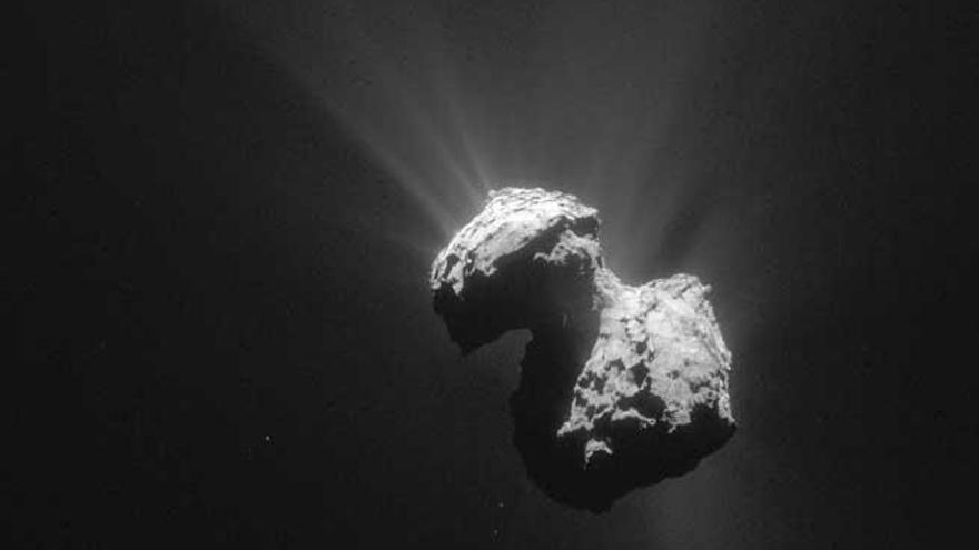 Imagen de la sonda Rosetta.