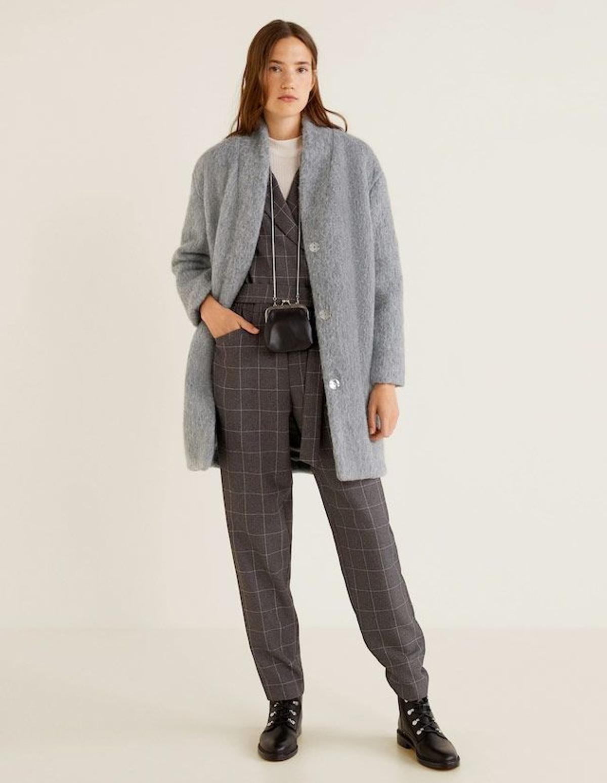 Abrigo oversize en Mango de rebajas