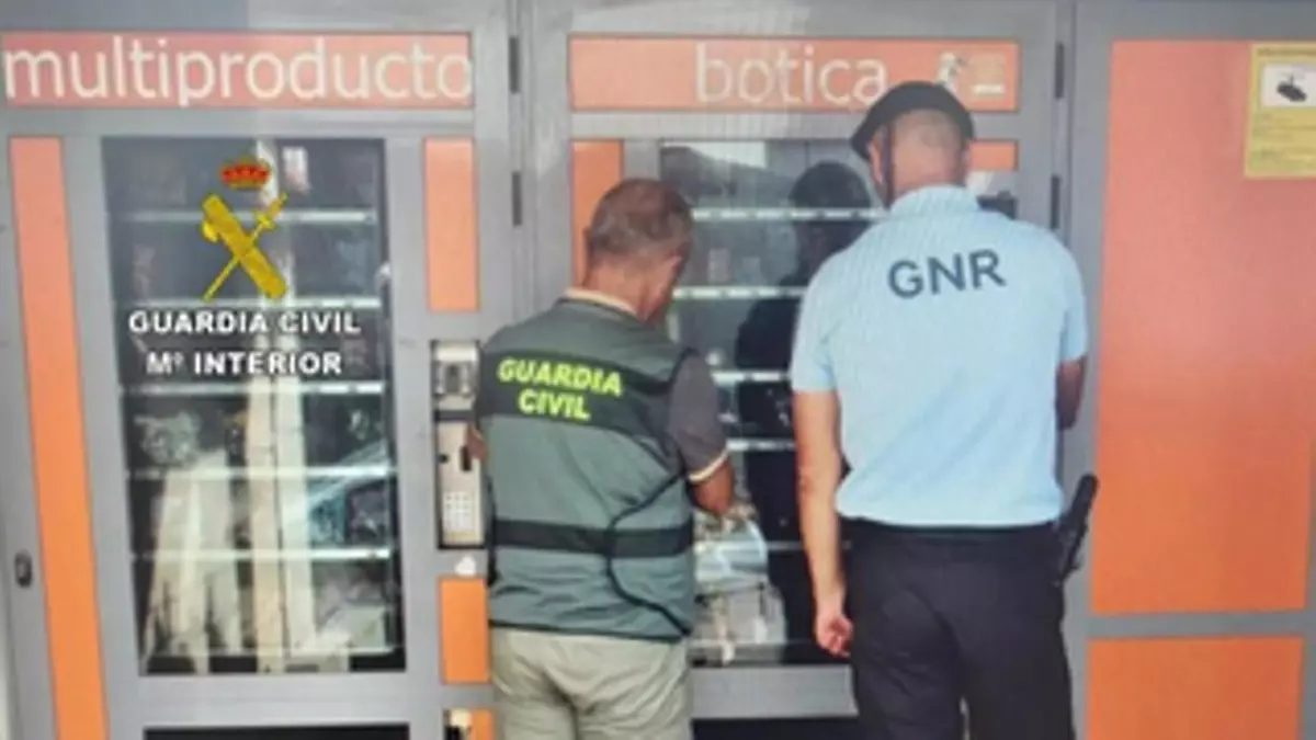 Detenido por segunda vez tras robar en unas expendedoras de Meaño