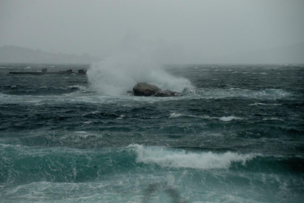 Los efectos del temporal en O Morrazo // Gonzalo Núñez