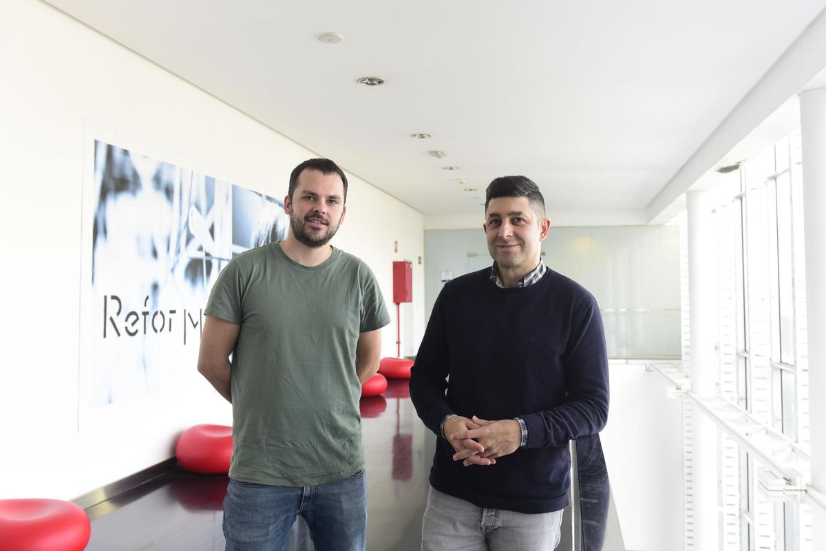 Ángel Cabezal, coordinador de ExpoRock y Andrés Fernández, director de ExpoCoruña
