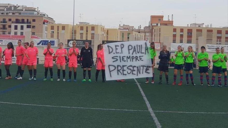 El Joventut Almassora homenajea a Paula Pérez