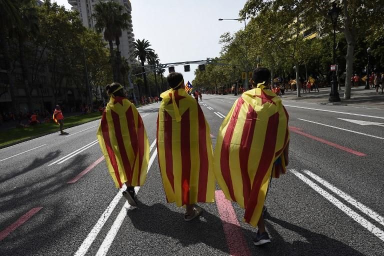 La Diada de Cataluña, en imágenes