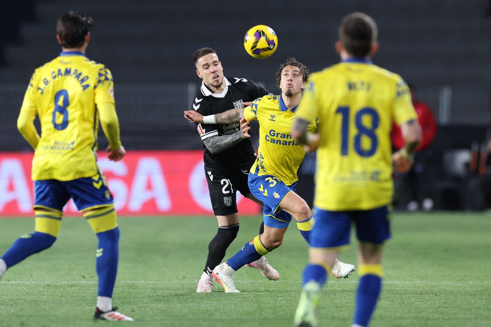 El Celta-Las Palmas, en imágenes