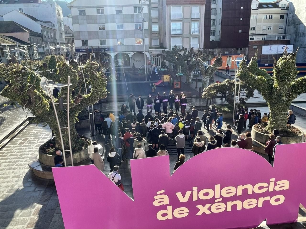 25N: Galicia salió a la calle vestida de morado