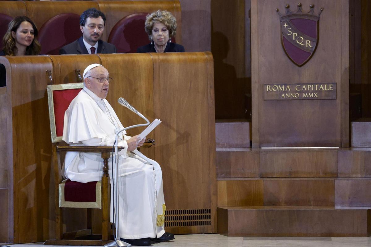 El Papa Francisco de visita en Roma