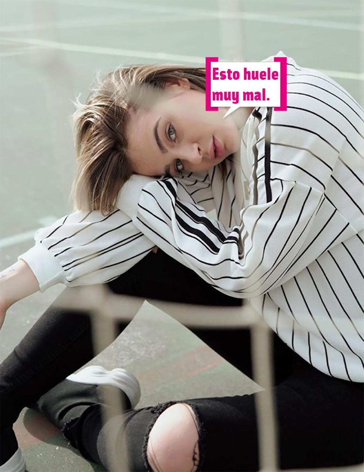 Laura Escanes, bocadillo: "Esto huele muy mal"