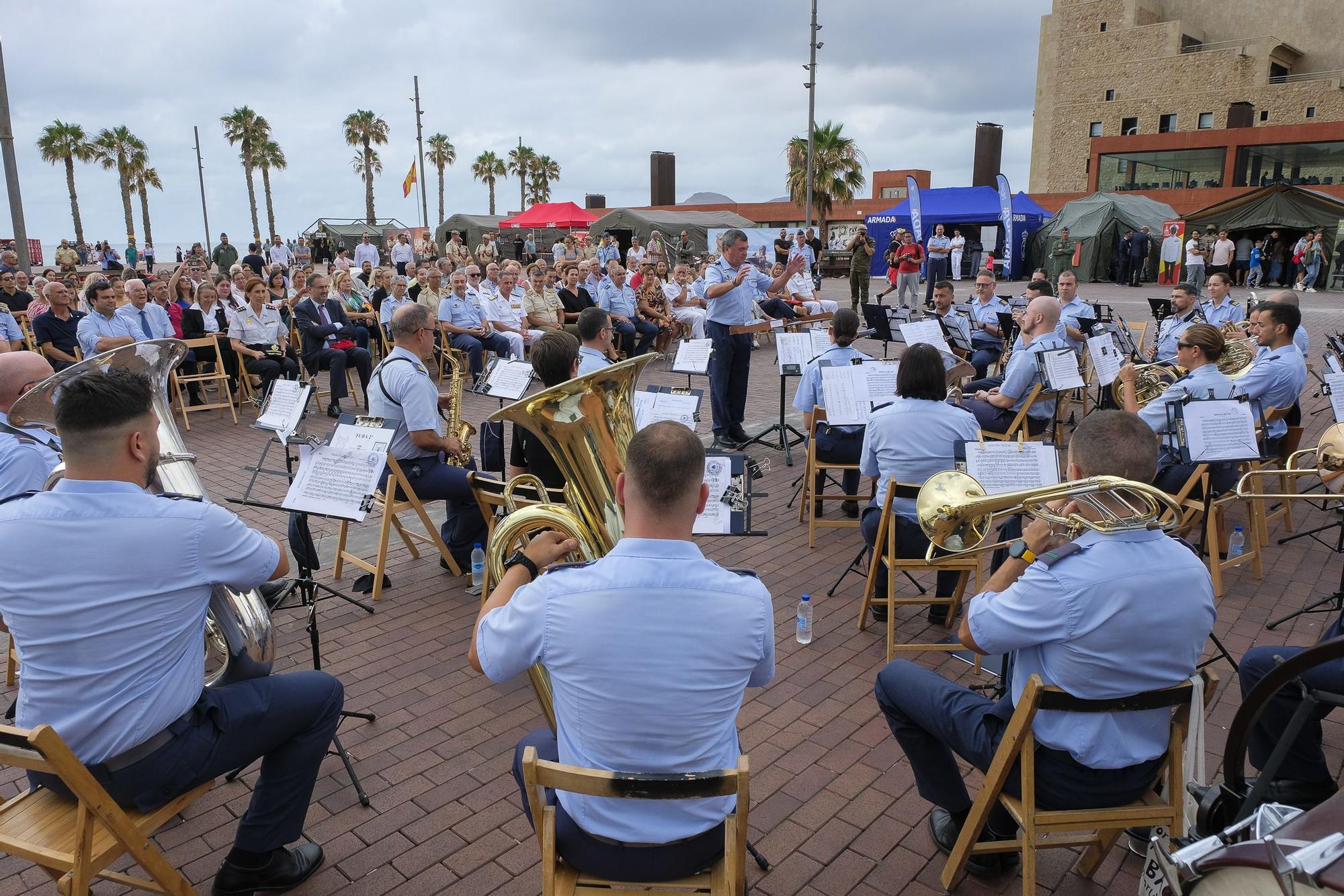 Celebración del Día de las Fuerzas Armadas en Las Palmas de Gran Canaria