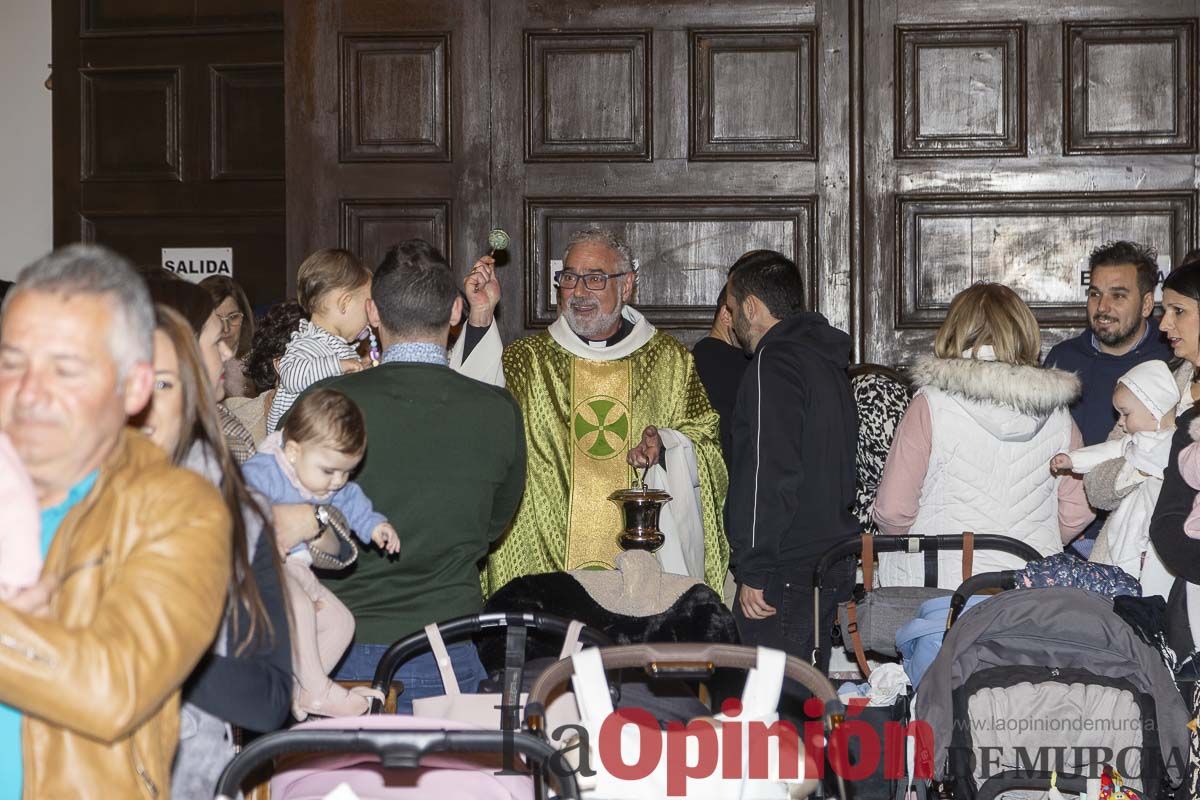 Presentación a la Vera Cruz de Caravaca de los niños nacidos en 2023