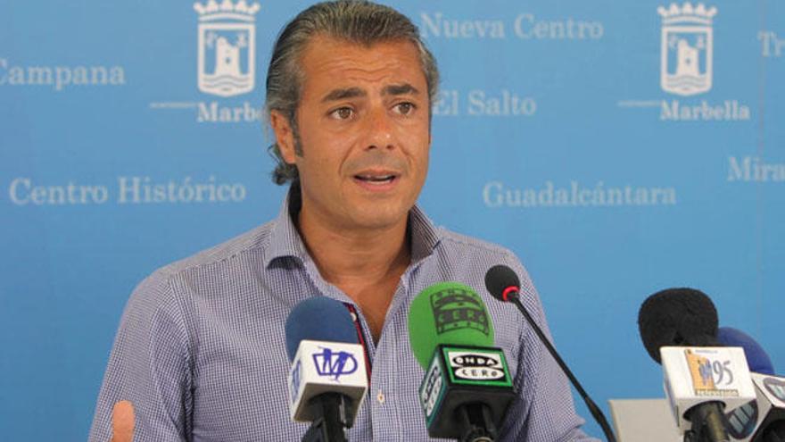 José Eduardo Díaz, concejal de Comercio.