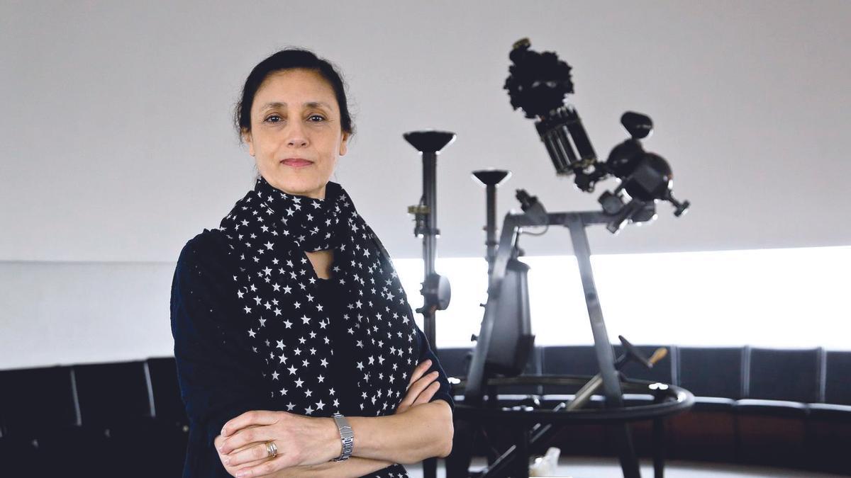 La astrofísica Ana Ulla, profesora de la Universidade de Vigo.