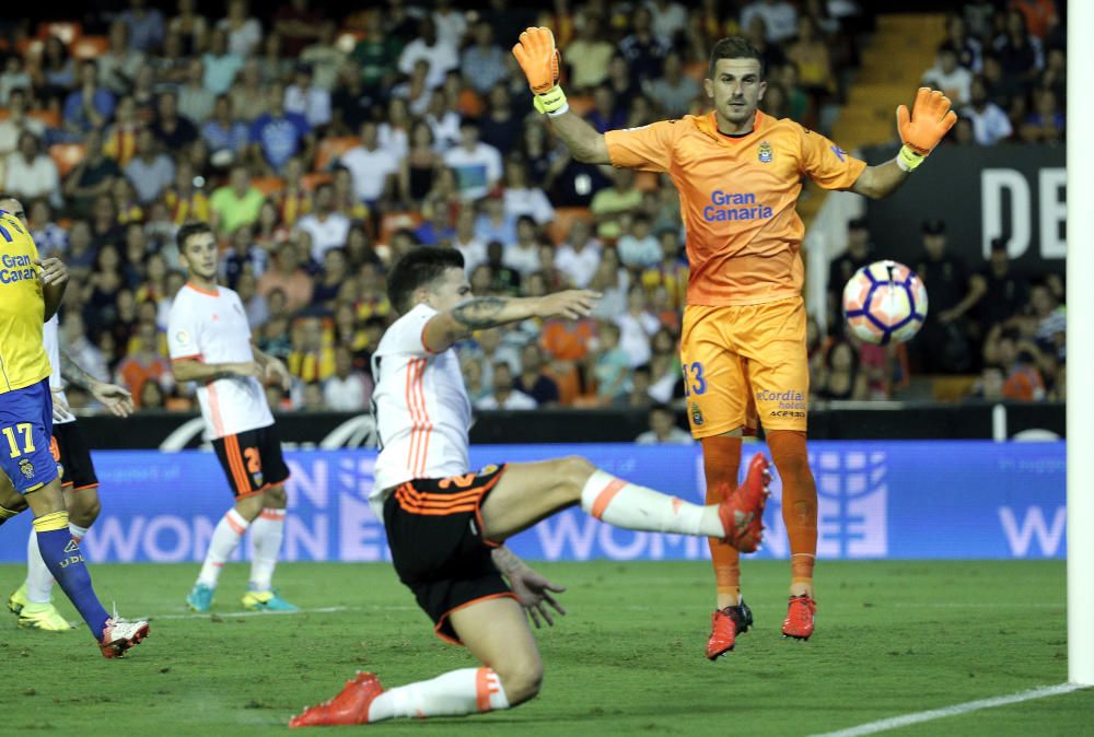 Primera jornada de la temporada 2016/2017 entre el Valencia CF y la UD Las Palmas