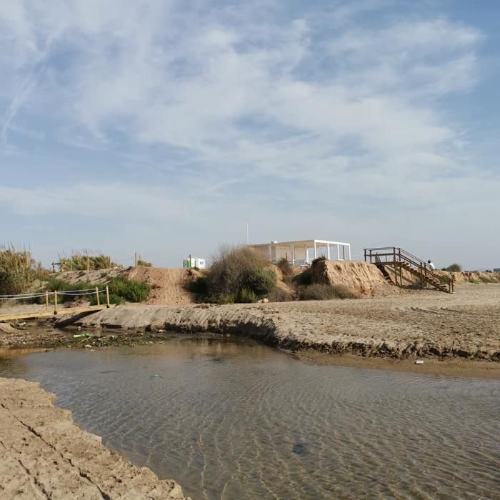 Playa de Alboraia entre la Patacona y el Carraixet