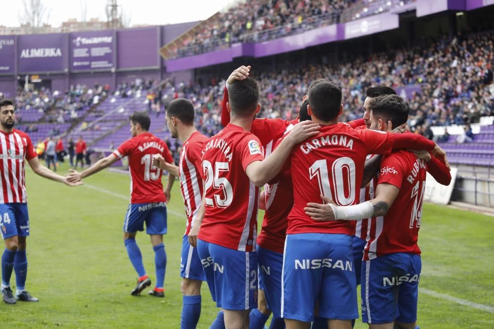 Valladolid - Sporting, en imágenes