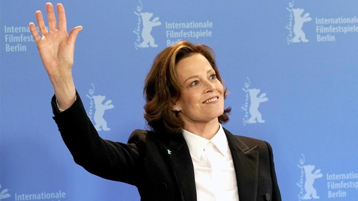 Sigourney Weaver, tras la presentación de 'Mi año con Salinger' en Berlín