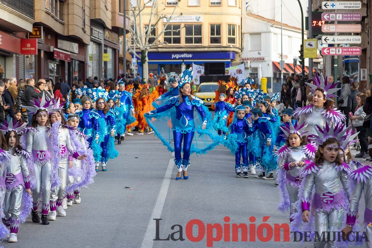 Los niños toman las calles de Cehegín en su desfile de Carnaval