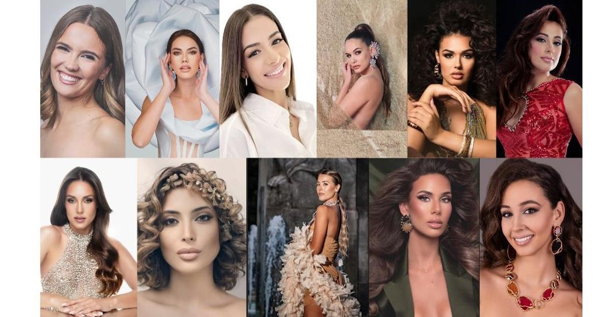Candidatas a reina del Carnaval 2025.
