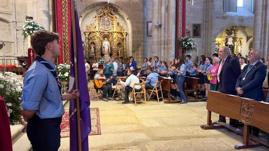 Así ha sido el homenaje a los Scouts Alezeia de Cáceres