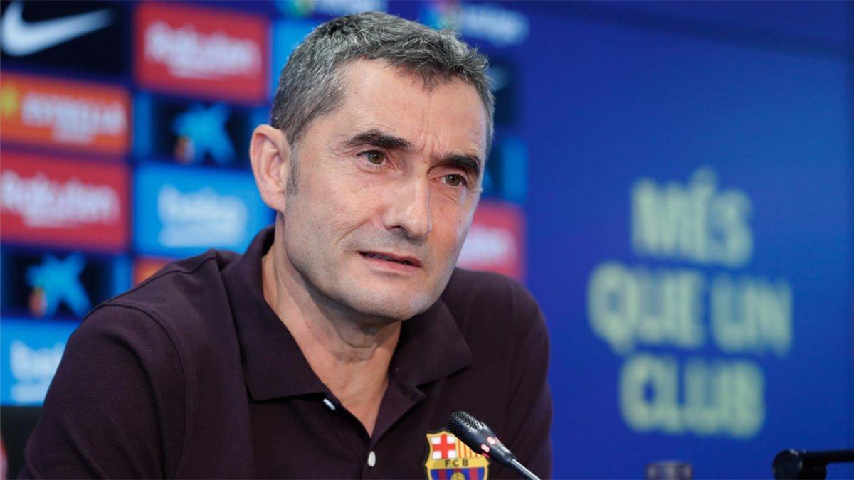 Ernesto Valverde, entrenador del FC Barcelona