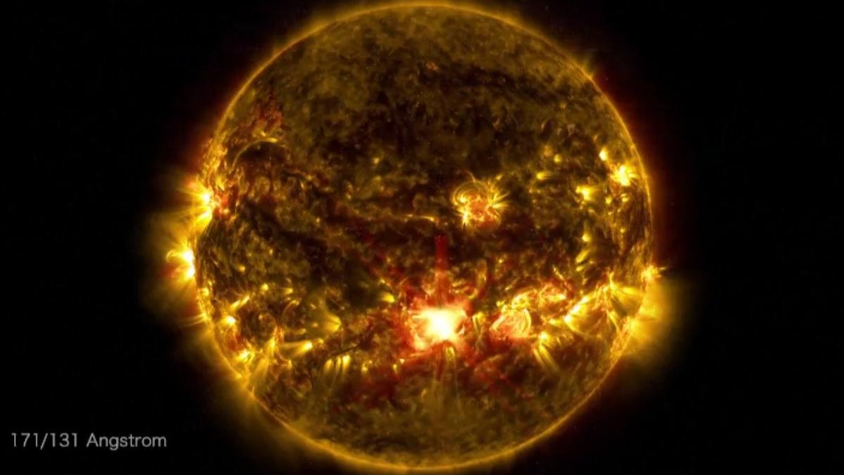 La NASA capta una de las erupciones más impresionantes del sol