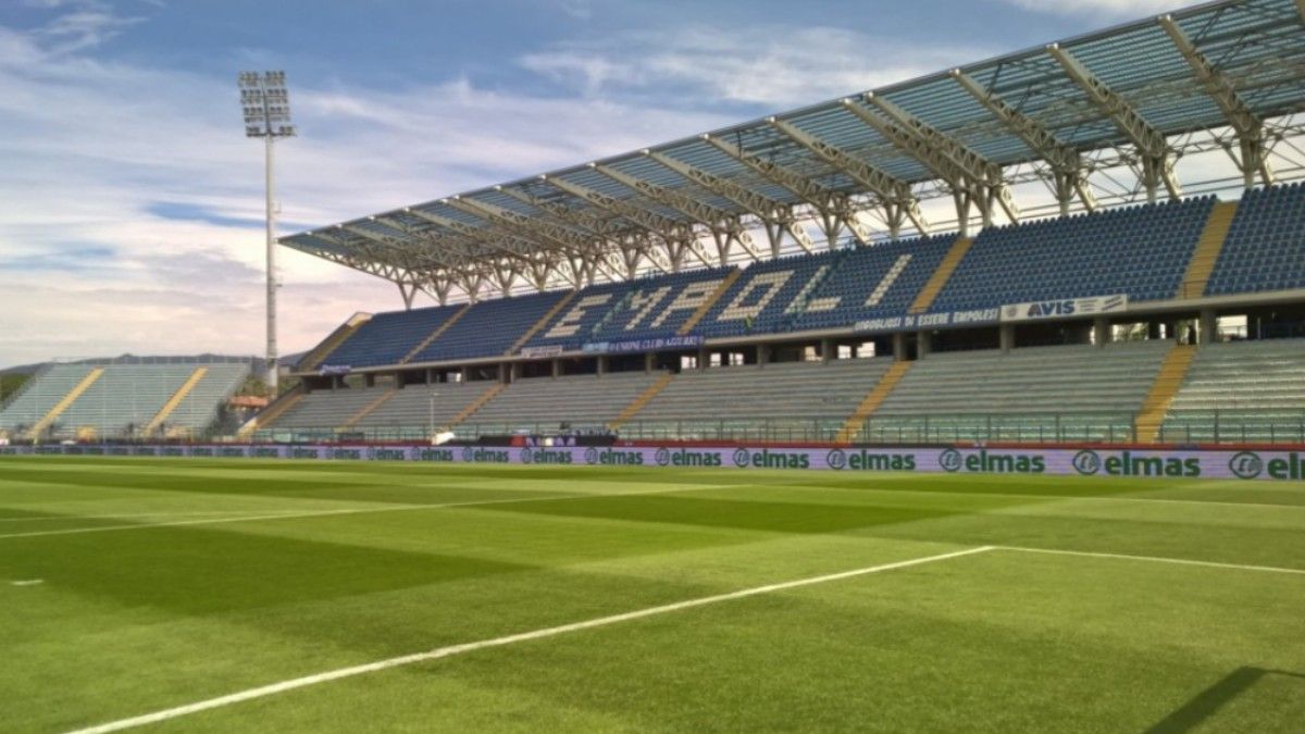 El estadio del Empoli, en una foto de archivo