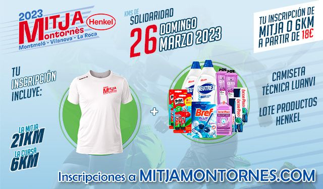 Mitja Marató Montornès - Montmeló - Vilanova - La Roca 2023