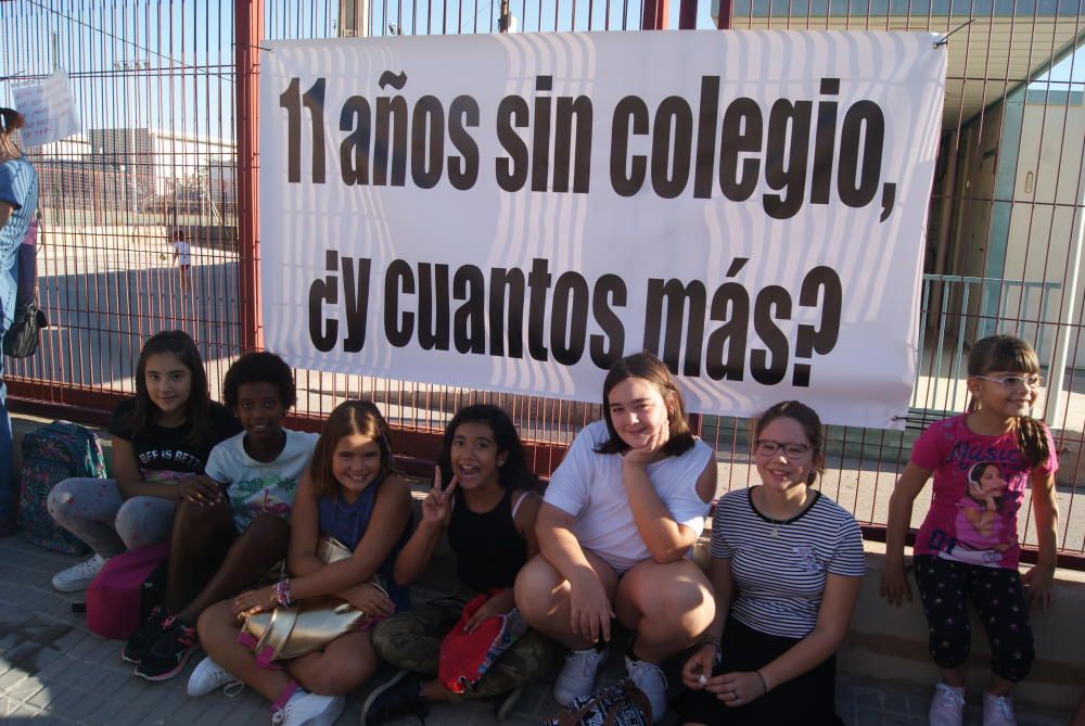 Inicio del curso escolar en el CEIP Regina Violant