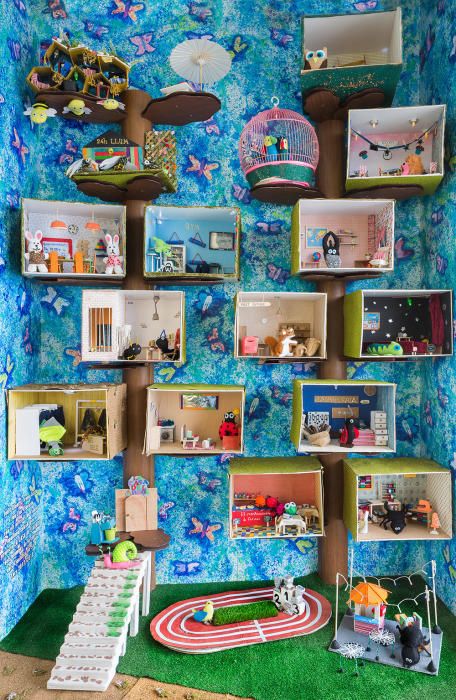 Los alumnos de 5ºB de S'Olivera publican 'La casa del árbol' inspirados en 'La casa de los ratones', de la holandesa Karina Schaapman.