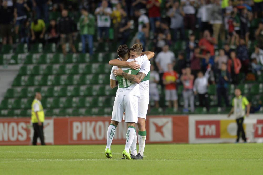 Nino resuelve en tiempo añadido desde el punto fatídico, no se lo dejó a Edu Albacar, cuando el partido parecía terminar con empate a cero