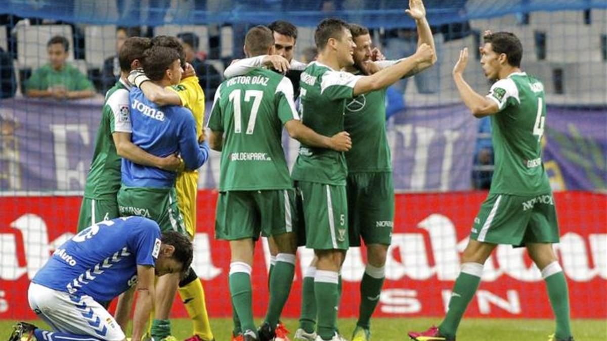 La victoria en Oviedo permite al Leganés depender de sí mismo para lograr el ascenso directo