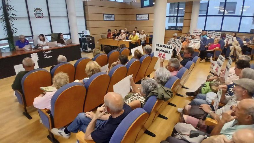 Todos los grupos de Moaña censuran al conselleiro de Sanidade, al sumarse el PP local a su reprobación: «Nos engañó con las urgencias»