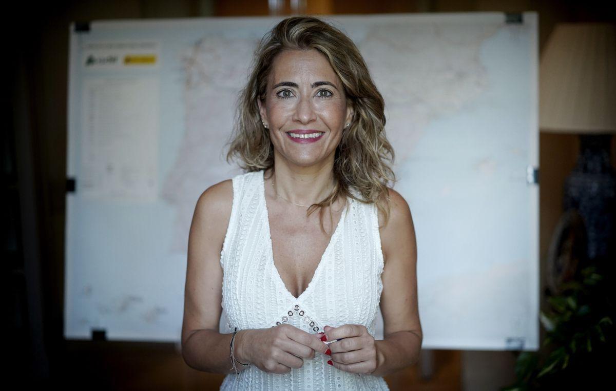 Raquel Sánchez, ministra de Transportes.