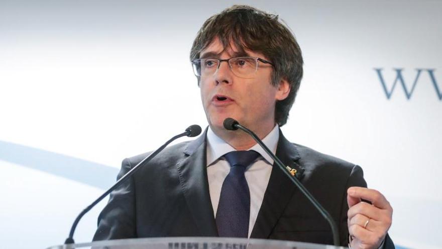 El expresidente de la Generalitat Carles Puigdemont,