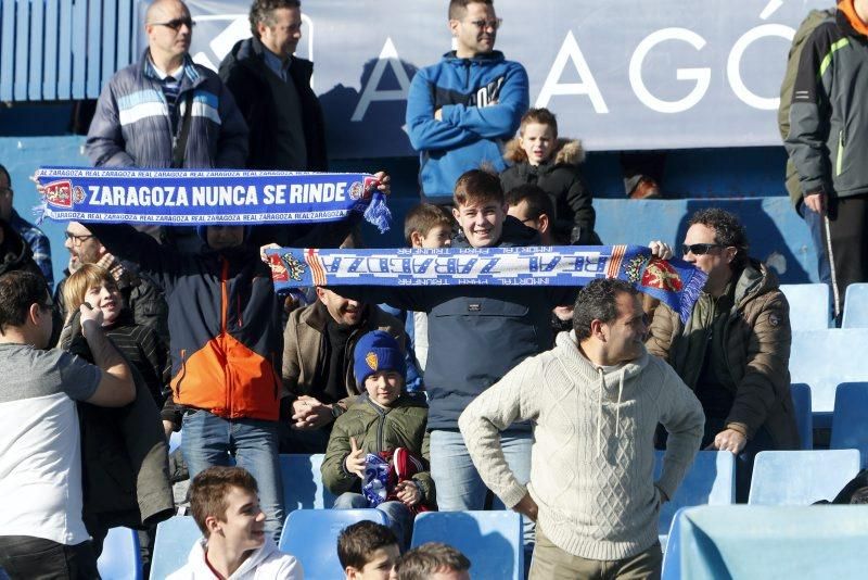 Partido de entrenamiento del Real Zaragoza en La Romareda