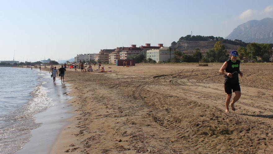 Dénia recoge 6.200 kilos de basura de sus playas, 3.800 menos que el pasado año