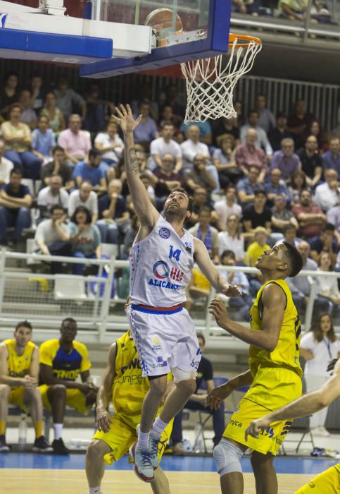 El HLA Alicante cayó derrotado ante el Canoe en el primer partido de la final al mejor de cinco por el ascenso a LEB Oro.