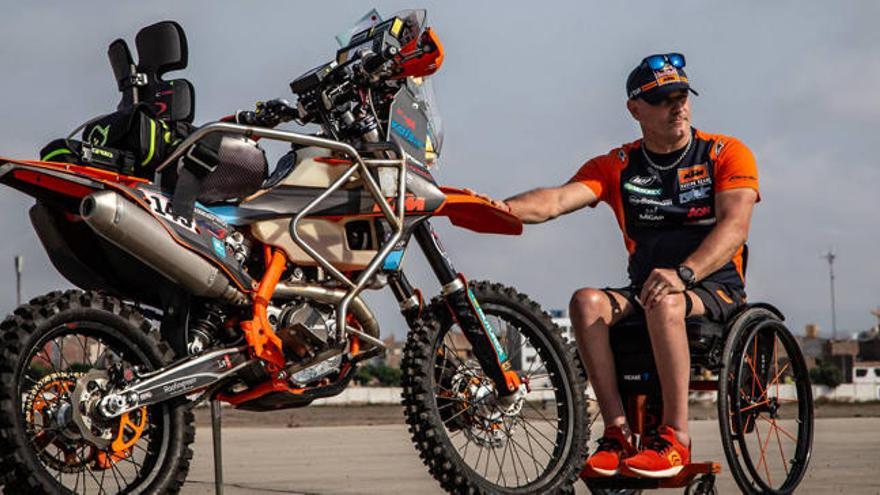 La expulsión del parapléjico del Dakar según Julián Villarrubia