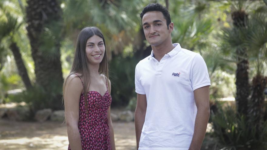 Guillem Femenia y Glòria Coll, los mejores estudiantes de Selectividad en Baleares