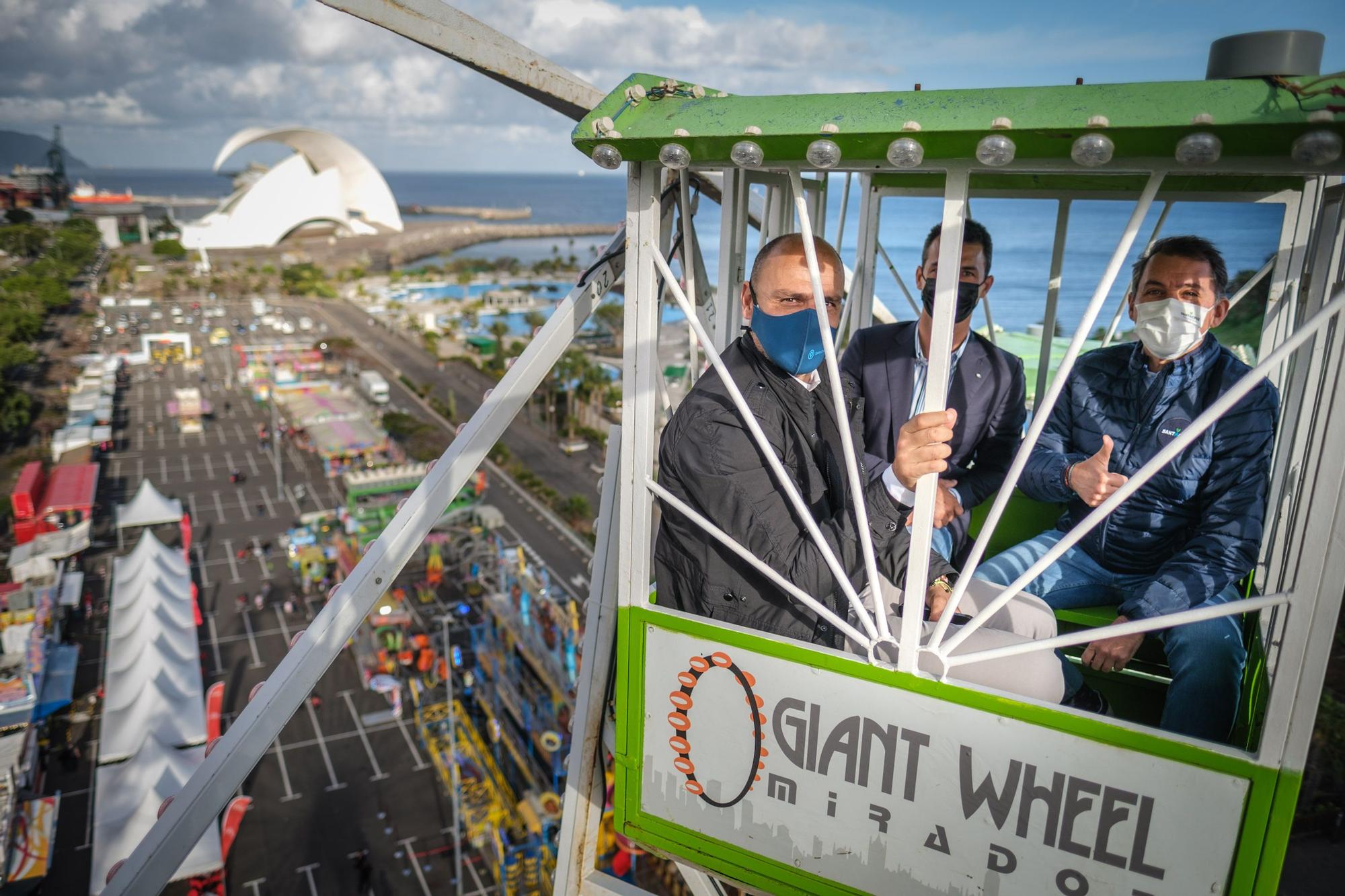 Apertura de la feria de atracciones de Santa Cruz