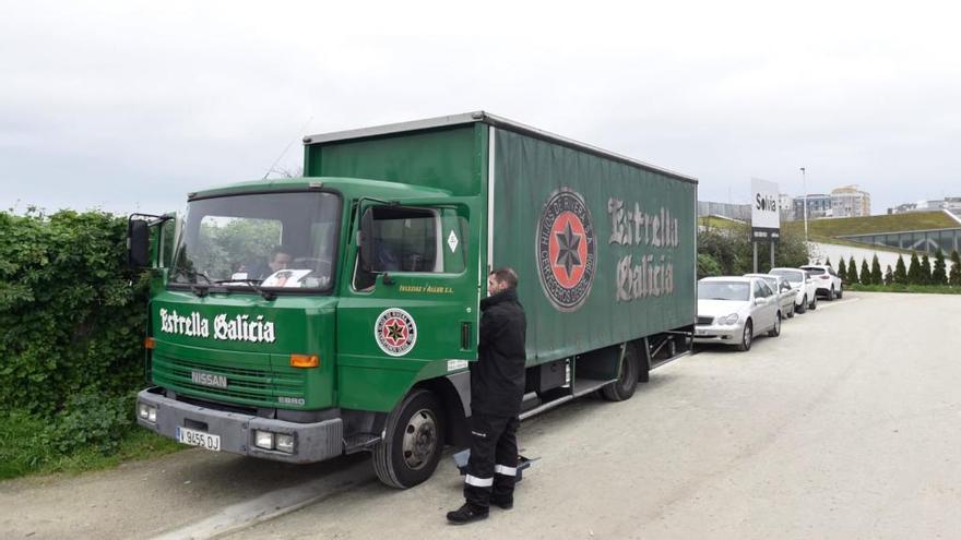 Detenido el sospechoso de haber robado un camión de cervezas en A Coruña