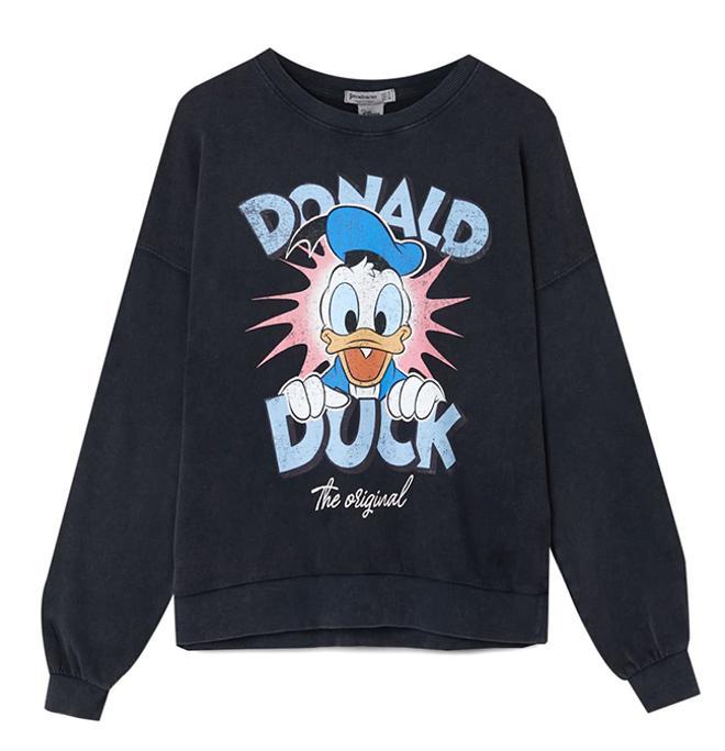 Sudadera con estampado del Pato Donald