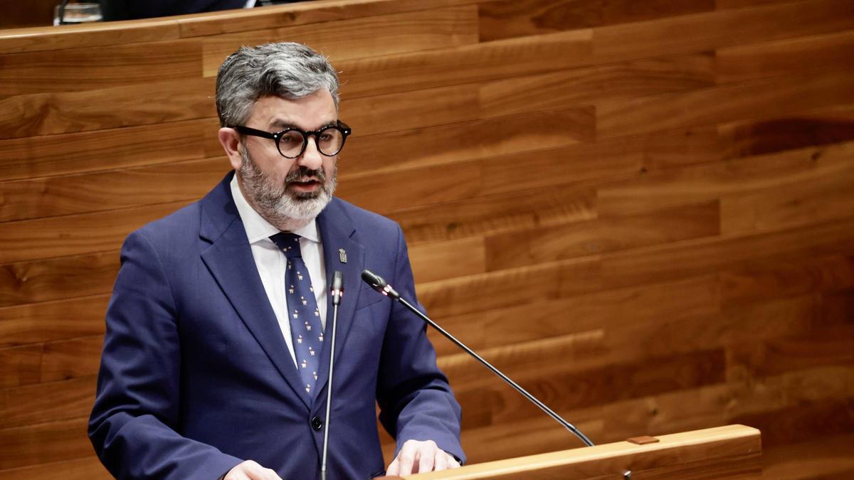 Alejandro Calvo, en la Junta.